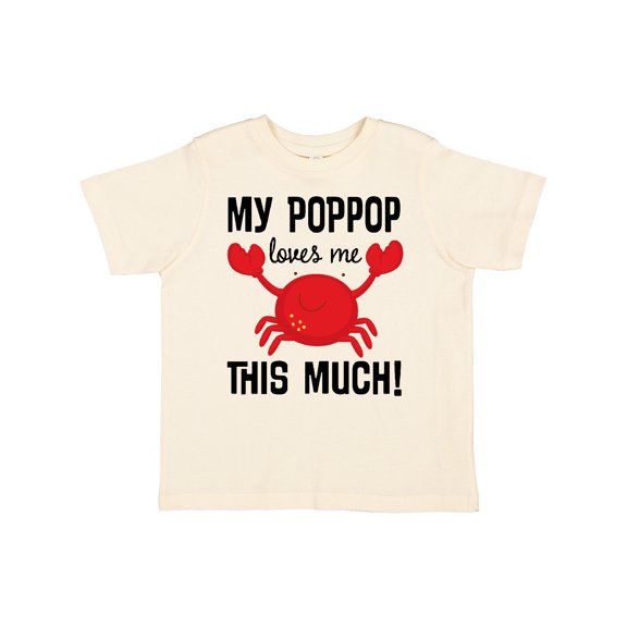 Inktastic My Poppop Loves Me Boys or Girls Toddler T-Shirt