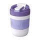 thumbnail image 2 of Nueva y bonita taza portátil con pajita para coche, de gran valor, de doble uso, color macarrón, taza doble para beber, regalo para estudiantes, taza de vidrio portátil doble para beber., 2 of 6