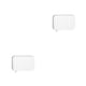 thumbnail image 1 of Matsuzay Soporte de esponja para cocina, baño, fregadero antideslizante, de almacenamiento, caja de drenaje reutilizable, bandeja de baño, Blanco 2Conjunto, 1 of 6