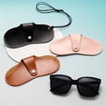 thumbnail image 4 of Ywmsfl Durability Hanging Glasses Pouches Women Retros PU Glasses Case for Men Women and, 4 of 10