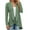 02 Green, variant on Lightweight and Cardigan for Women Solid Color Open Front Loose Fit Cardigans Soft Women Coat With Pokets Cogild