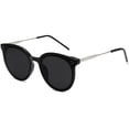 thumbnail image 1 of Gafas de sol SOJOS Classic Oversized Round SJ2068 negro/gris, 1 of 5