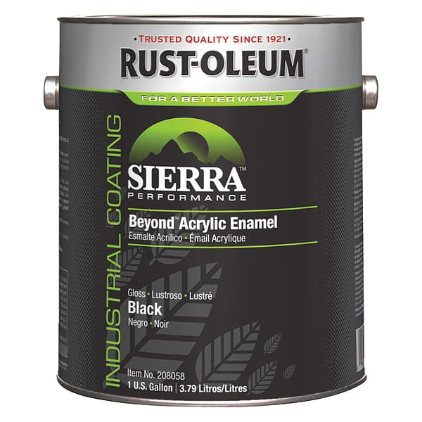 RUST-OLEUM 242253 Professional, High-performance Black Gloss