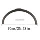thumbnail image 3 of For Range Rover Evoque 2012-2017 Front Car Wheel Arch Moulding Fender Flares Wheel Arches Trim FOR Evoque 2013 2014 2015 2016, 3 of 3