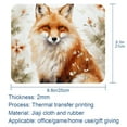 thumbnail image 5 of Fox Square 8.3x9.8 Inch Non-Slip Rubber Bottom Printed Mousepad Desk Mat Gaming Mousepad for Office and Gaming, 5 of 6