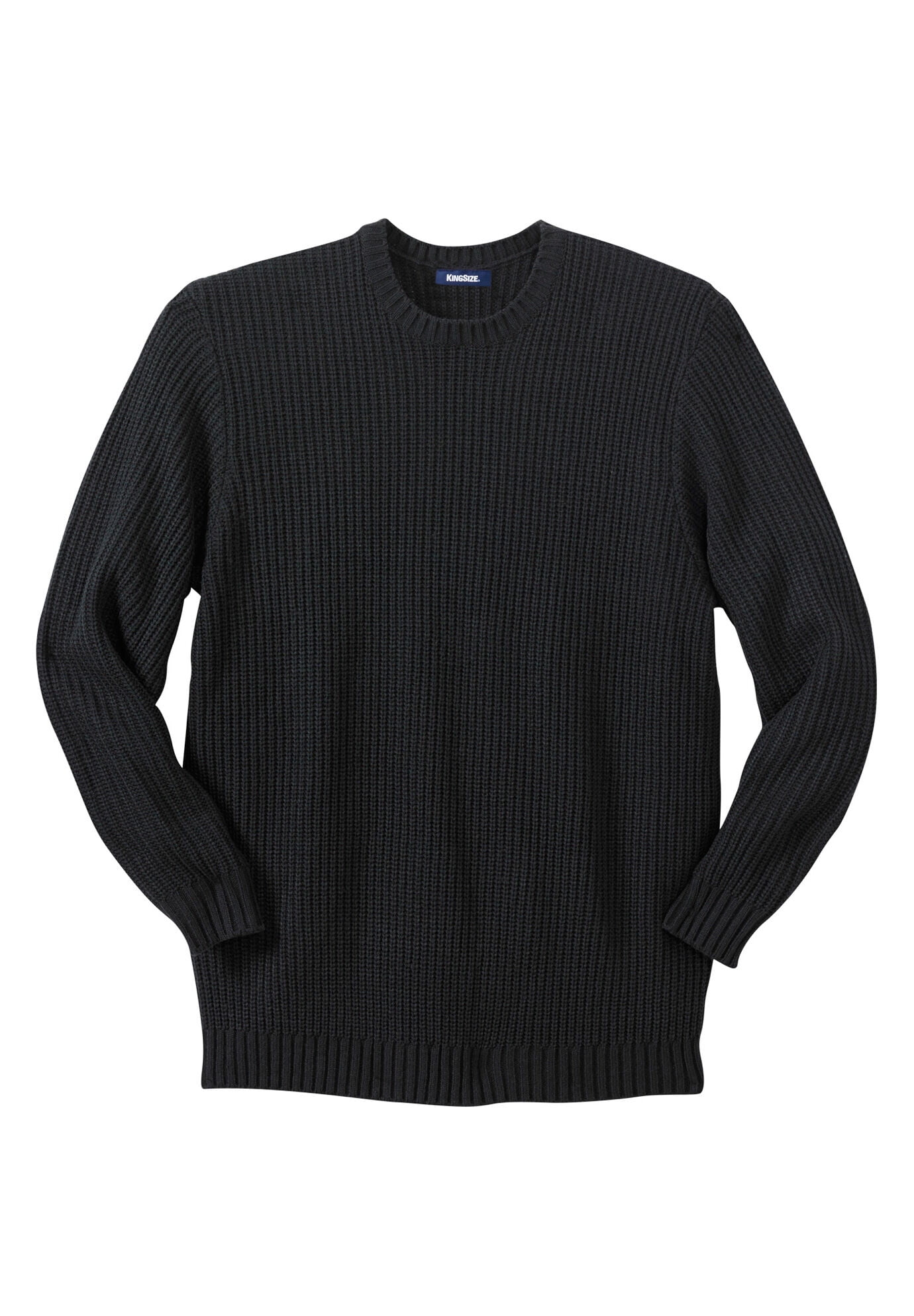 Kingsize Men's Big \u0026 Tall Shaker Knit 