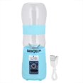 thumbnail image 1 of Presse-Agrumes Électrique USB 420ml, Mixeur Portable, Bouteille Shaker, Bleu, 1 of 10