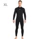 thumbnail image 2 of Eigraketly Traje de buceo de 3 mm Cálido Cremallera frontal Trajes de baño Fuerte protector solar Resistente a los rasguños Traje de neopreno Deportes acuáticos Hombres Negro XL, 2 of 6