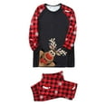 thumbnail image 2 of KOMOO Family Christmas Pjs Matching Sets Christmas Elk Long Sleeve Family Pajamas Casual Christmas Pajamas, 2 of 4