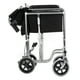 thumbnail image 5 of Silla De Traslado HILPHY Medical De Aluminio Ultra Ligera Con Freno, 5 of 7