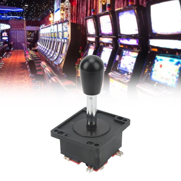 Joystick, Resistencia Al Desgaste Buena Tracción Black Respesta Rápida Control Joystick flexible para La Mácina de Lucha