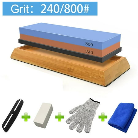 

240/800 1000/3000# professional Kitchen Knife Sharpener Corundum Double Side Whetstone Oil Stone Honing knife Sharpening Stone