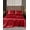 Burgundy, variant on Cloud Fino 100% Pure Silk Satin Sheet Set 6pcs, Silk Fitted Sheet,Silk Flat Sheet&Silk Pillowcases Set !(Twin XL White)
