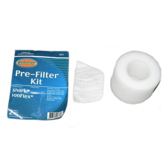 Envirocare Pre Motor Filter Kit Designed To Fit Shark IONFlex IF100 and 200