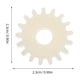 thumbnail image 2 of IFANLANDOR 6Pcs Egg Incubator Turning Gears Beige Durable Accessories for Poultry and Small Egg Incubators, 2 of 8