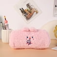 thumbnail image 1 of RKSTN Pencil Case Large Capacity Cute And Confused High-value Girl Stationery Boxbear Large-capacity Pencil Bag Plush Pencil Bag Pencil Pouch for School, 1 of 6