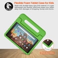 thumbnail image 3 of Funda Merocab Kids para Fire HD 10 2019/2017/2015 con asa, color verde, 3 of 7