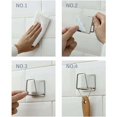 thumbnail image 4 of Qucyy Piece Quality Sponge Holder for Kitchen Sink, Small Strong Adhesive Stainless Steel Sponge Holder, Rustproof and Waterproof Quick Dry Kitchen Sink Caddy, 4 of 5