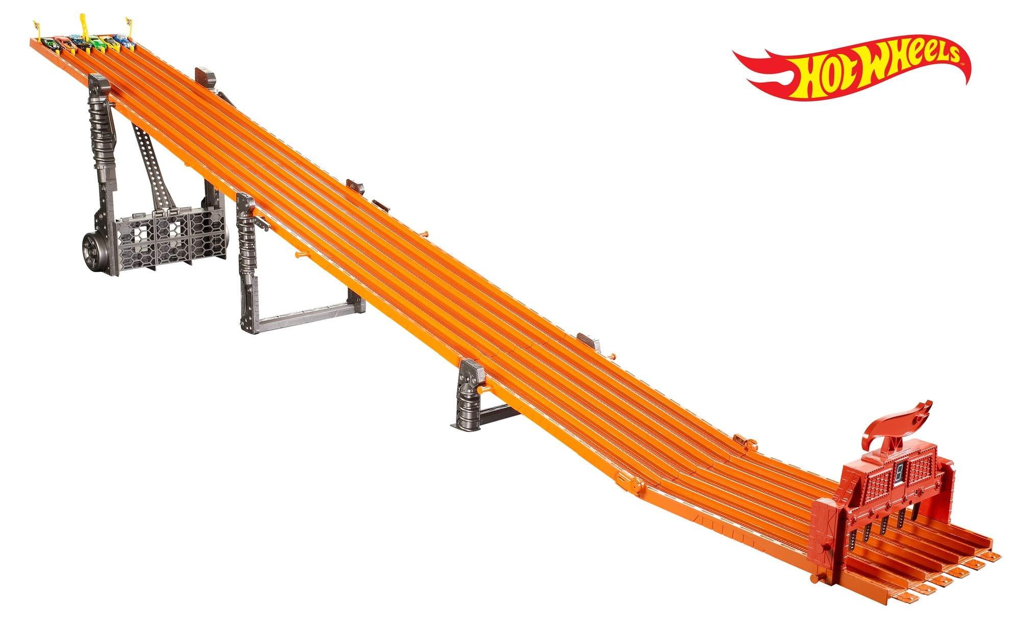 hot wheels 6 lane raceway walmart