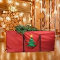 thumbnail image 4 of Christmas Tree Storage Bag Carrier Xmas Tree Decor Bag for Party Accessories Red Tree, 4 of 8