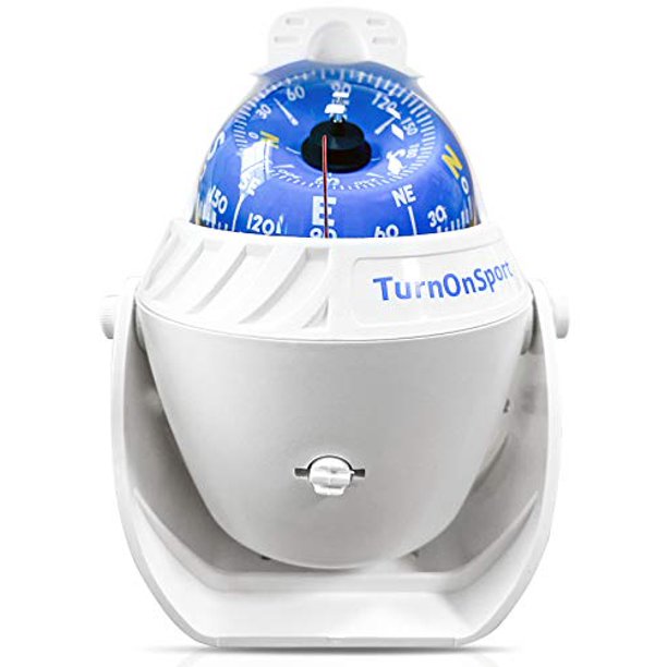 TurnOnSport Boat Compass Dash Mount Flush Boating Compass Dashboard