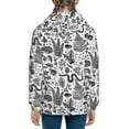 thumbnail image 6 of Kdxio Fall Forest Pattern Kids Boys Girls Zip Up Hoodie 3D Printed Hooded Sweatshirt Hoody Coat with Pocket 7-12 Y-Medium, 6 of 6