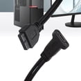 thumbnail image 4 of Cable De Extensión Cable adaptador USB 3,0 de 19 pines hembra a tipo C hembra, convertidor de USB-C útil, 50cm, 4 of 7