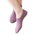 thumbnail image 4 of ZHENHONG Slipper Socks for Women 1 Pairs Women's Solid Ice Silk Socks Breathable Invisible Socks Non Slip Socks Low Socks, 4 of 4