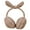 Khaki, variant on BadPiggies Women Winter Earmuffs Girl Ski Adjustable Ear Covers Cute Bow Ear Warmer Outdoor Fleece Lining Earmuff - Khaki
