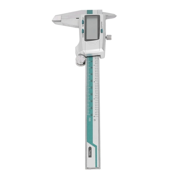 Calibrador digital de 0 a 150 mm, 0 a 6 pulgadas, pantalla LCD de alta precisión, calibrador Vernier electrónico de acero inoxidable, herramienta de medición