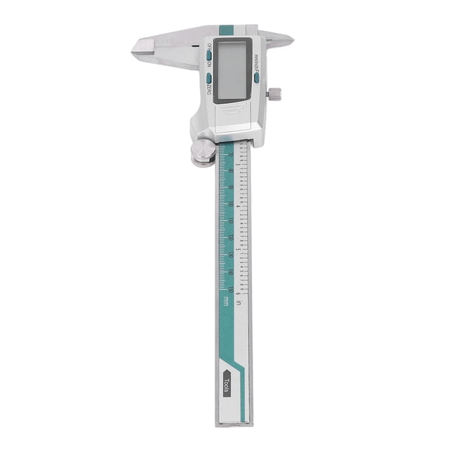 Calibrador digital de 0 a 150 mm, 0 a 6 pulgadas, pantalla LCD de alta precisión, calibrador Vernier electrónico de acero inoxidable, herramienta de medición
