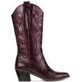 thumbnail image 2 of Sun + Stone Womens Bernarrd Faux Leather Pointed Toe Cowboy, Western Boots, 2 of 3