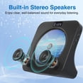 thumbnail image 3 of MEGATEK Reproductor de CD portátil CP28BR con Bluetooth, Radio FM y USB, 3 of 9