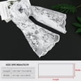 thumbnail image 5 of Ladiery Sequin Floral Shawls and Wraps for Evening Dresses,Women sparkly Sheer Mesh Wedding Shawls for Evening Party, 5 of 8