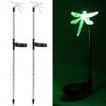 thumbnail image 1 of Acero inoxidable + Luz de Estaca de Plástico, Con 4 Bielas Luz de Jardín, Decoración de Jardín para pasillos de Escaleras Caminos Céspedes, 1 of 7