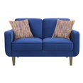 thumbnail image 5 of Wallace &amp; Bay Holland Velvet Loveseat, 5 of 7