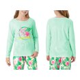 thumbnail image 3 of Topgal Little & Big Girls Long Sleeves & Pants Tie Dye Tropical Flowers Leaves Pajamas Kids PJ Set Sleepwear Size 16, 3 of 9