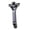 27cm, variant on None Drill Car Roof Rack Brackets Clamp 18CM 22CM 27CM Sizes For Rain Gutters Lightweight Yet Strong Supports Heavy Loads