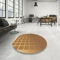 thumbnail image 4 of Ahgly Company Machine Washable Indoor Rectangle Transitional Orange Area Rugs, 6' x 9', 4 of 7