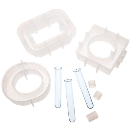LABSERRON Silicone Casting Moulds Vase DIY Silicone Mold Silicone 1 Set 6.54X5.04X1.54in