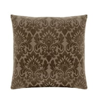 Achim Sutton Decorative 18" Square Throw Pillow - Brown Accent Pillow