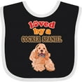 thumbnail image 3 of Inktastic Cocker Spaniel Dog Lover Boys or Girls Baby Bib, 3 of 4