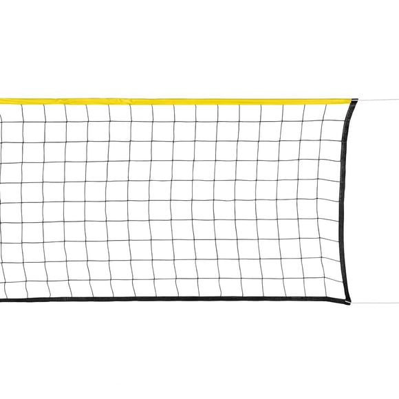 Red de Vóleibol BSN SPORTS Económica 9.75 m x 0.9 m Negro y Amarillo