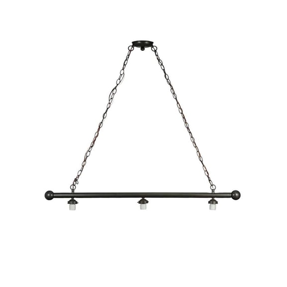 Meyda Lighting 47'L 3 Lt Island Hardware, Timeless Bronze - 98793