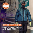 thumbnail image 3 of RefrigiWear Econo-Tuff Jacket - 15°F Comfort, Insulated, Water-Repellent, Durable, Lightweight Workwear for Cool Weather Protection, 3 of 7