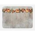 thumbnail image 1 of Cookie Bath Mat, Christmas Themed Background with Fir Branches Spices and Biscuits on Wooden Board, Plush Bathroom Decor Mat with Non Slip Backing, 29.5" X 17.5", Multicolor, by Ambesonne, 1 of 2