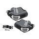 thumbnail image 2 of Protectores de manos para motocicleta, reemplazo directo para motocicleta, alta resistencia, auto Plata, 2 of 8