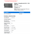 thumbnail image 2 of Radiator - Compatible with 2014 - 2016 BMW 435i 2015, 2 of 2