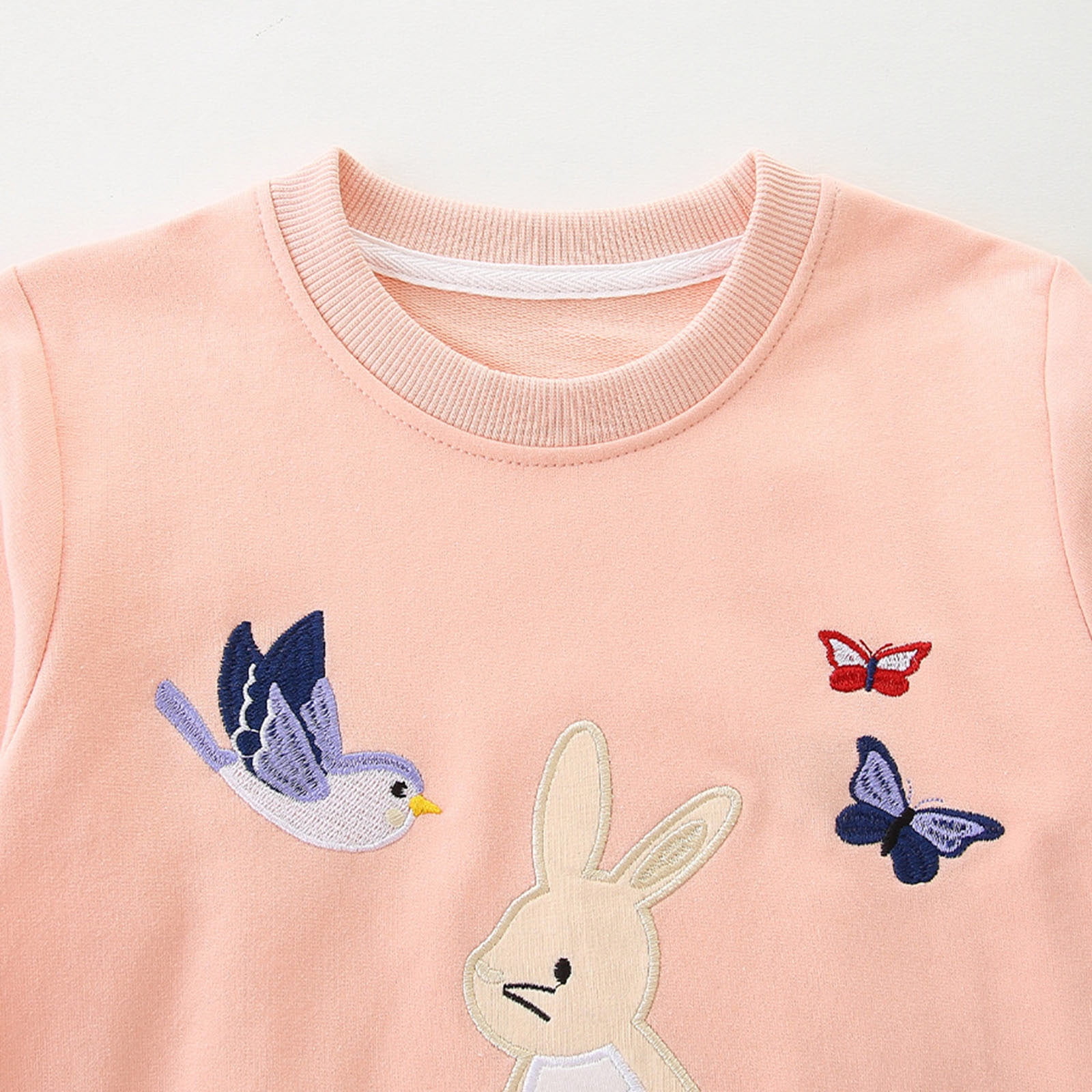 NIEWTR Toddler Baby Girl Clothes Contrast Color Tshirt Long Sleeve Top Pants 2PCS Fall Winter Baby Outfit Set Sweatsuit for 0 6 12 18 24 M 1t 2t 3t 4t 5t 6t Dailywear Set,5-6 Years