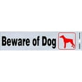thumbnail image 2 of Hillman English Silver Beware Decal 2 in. H X 8 in. W, 2 of 3